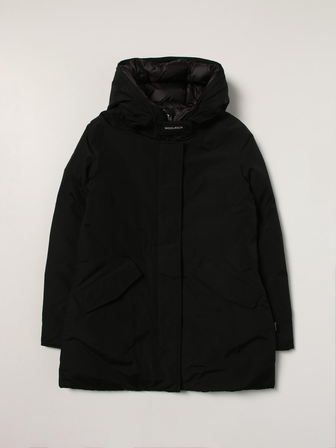 WOOLRICH VESTE: Manteau enfant Woolrich, Noir - Img 1