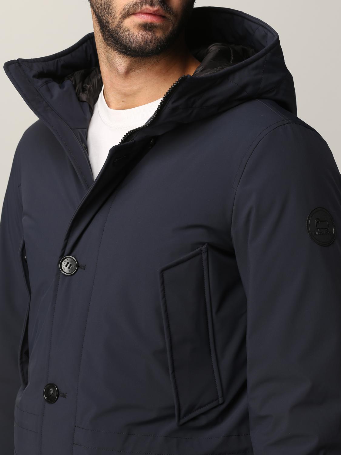 WOOLRICH JACKET: Jacket men Woolrich, Blue - Img 3