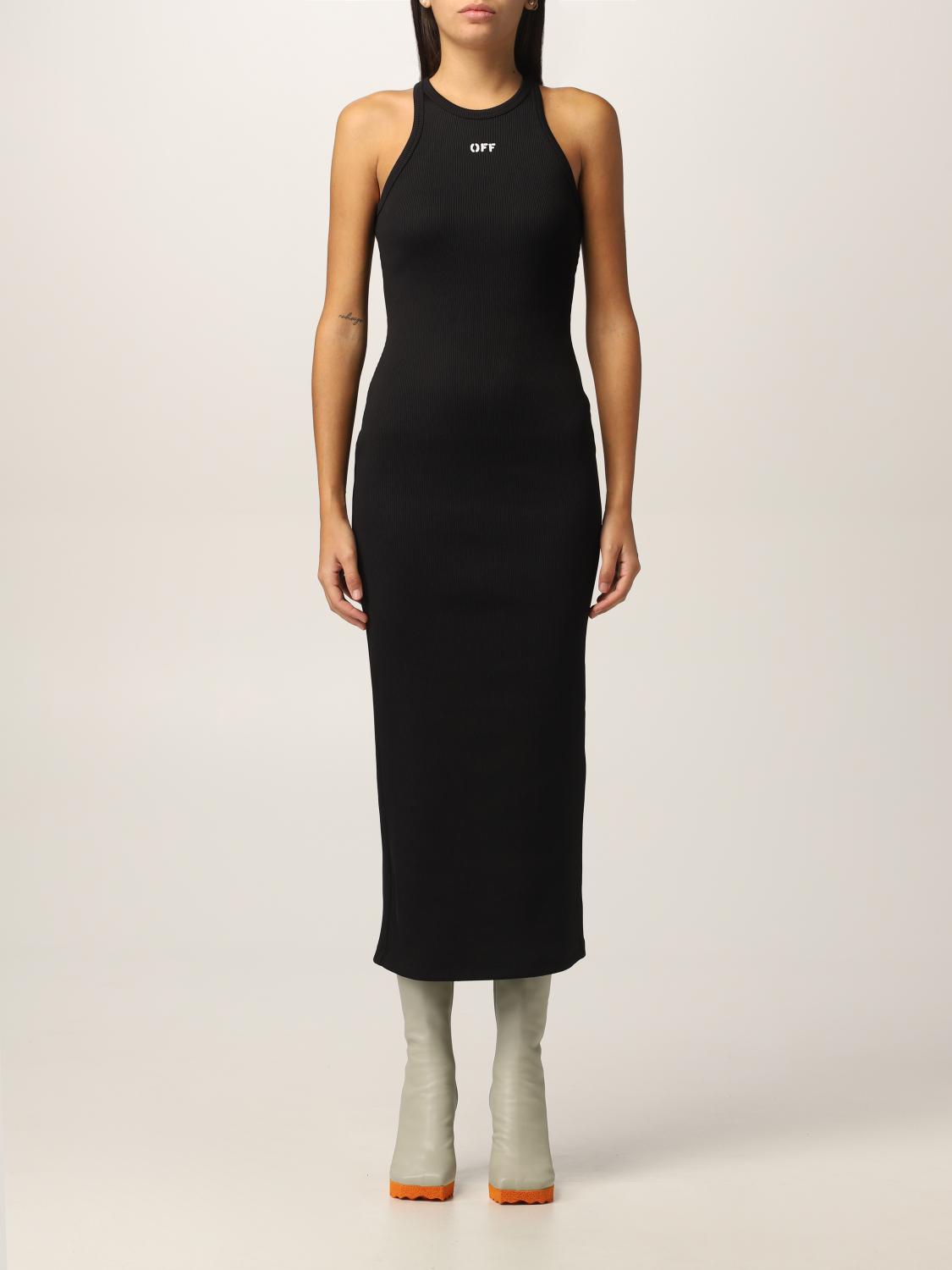 OFF-WHITE: Dress women Off White - Black | Off-White dress