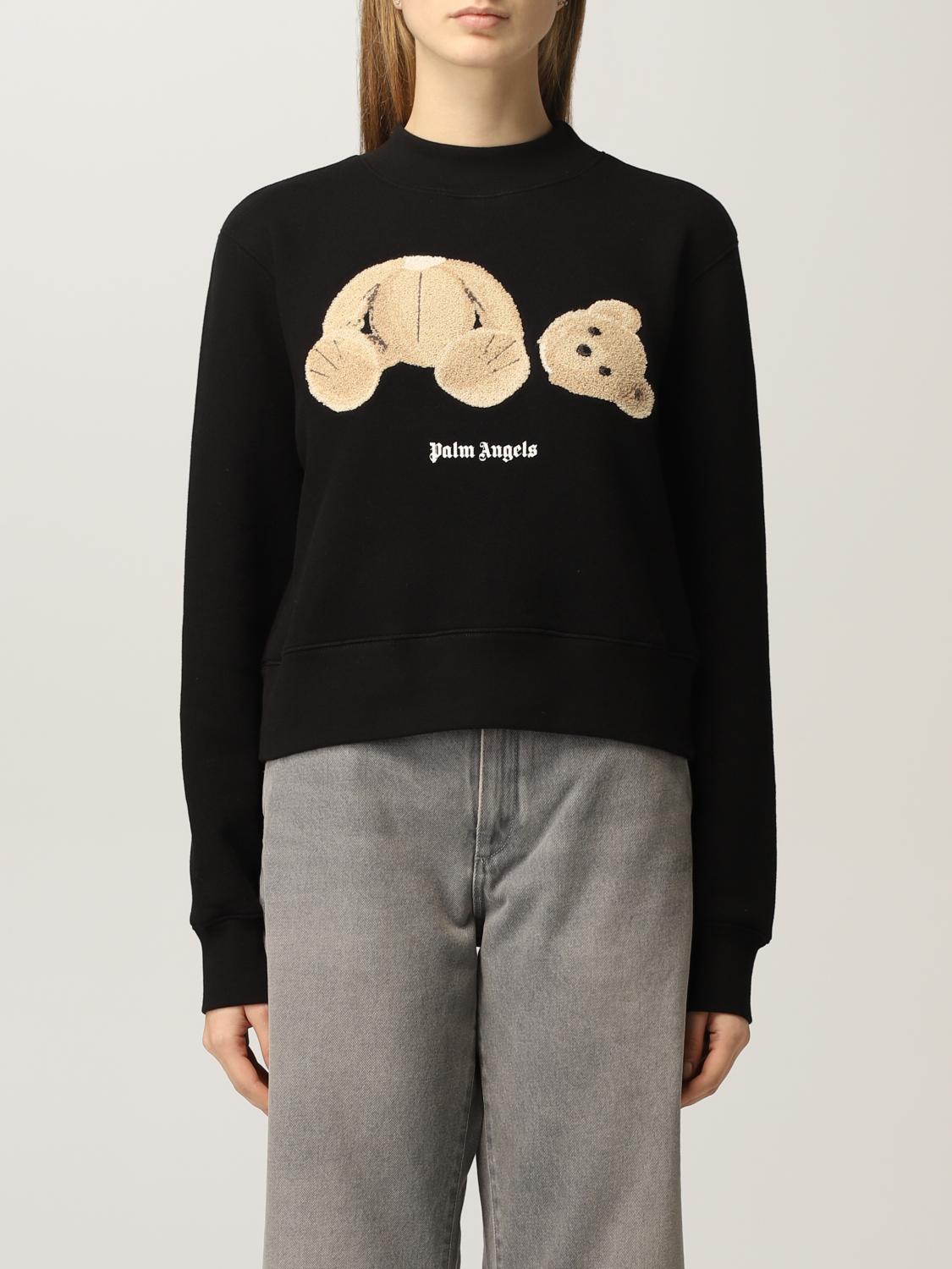 Sweater women Palm Angels Black