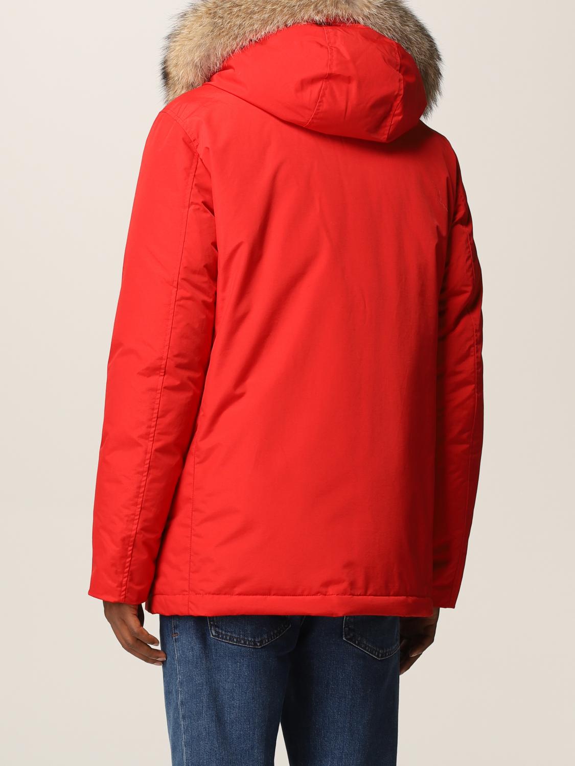 WOOLRICH КУРТКА: Куртка Мужское Woolrich, Красный - Img 2