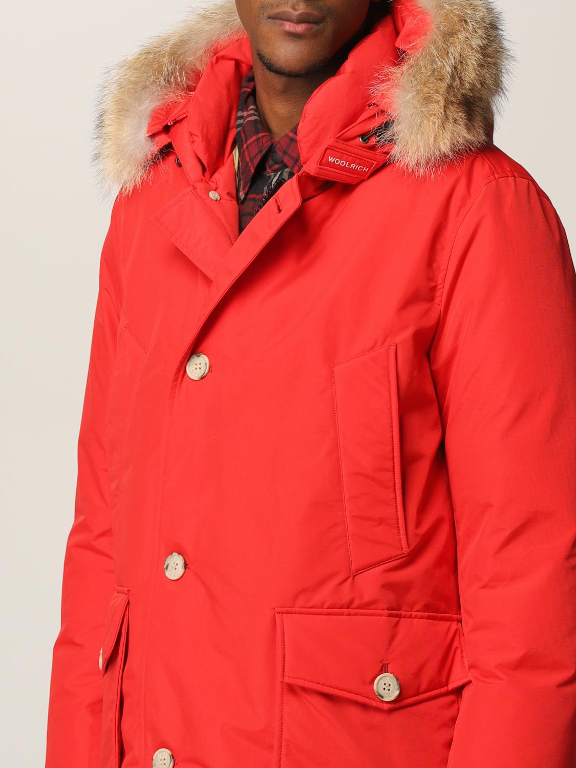WOOLRICH КУРТКА: Куртка Мужское Woolrich, Красный - Img 4