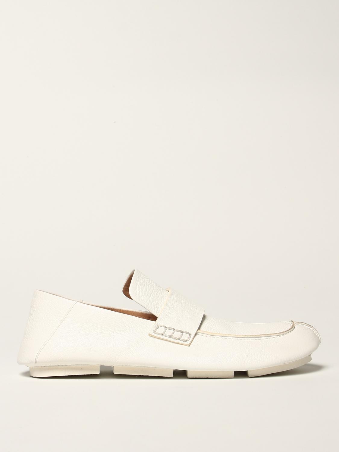 【関税込み】Marsell ホワイト Intagliata ローファー White Intagliata Loafers by Marsèll on Sale