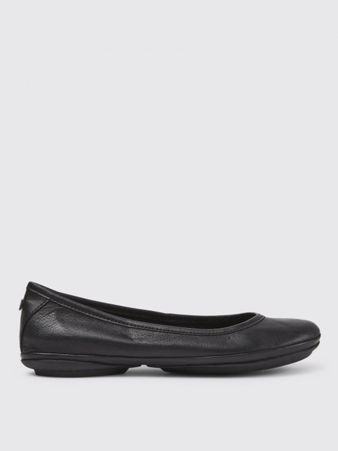 CAMPER BALLERINAS: Camper Right Ballerina aus Leder, Schwarz - Img 1