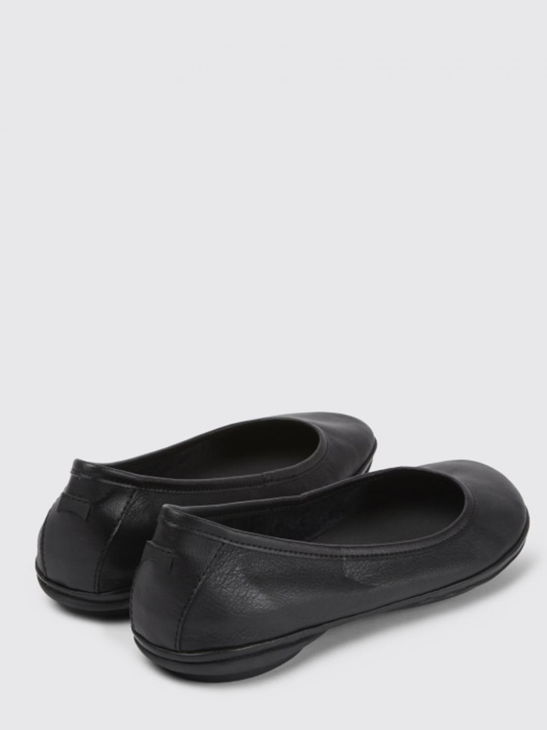 CAMPER BALLERINAS: Camper Right Ballerina aus Leder, Schwarz - Img 4
