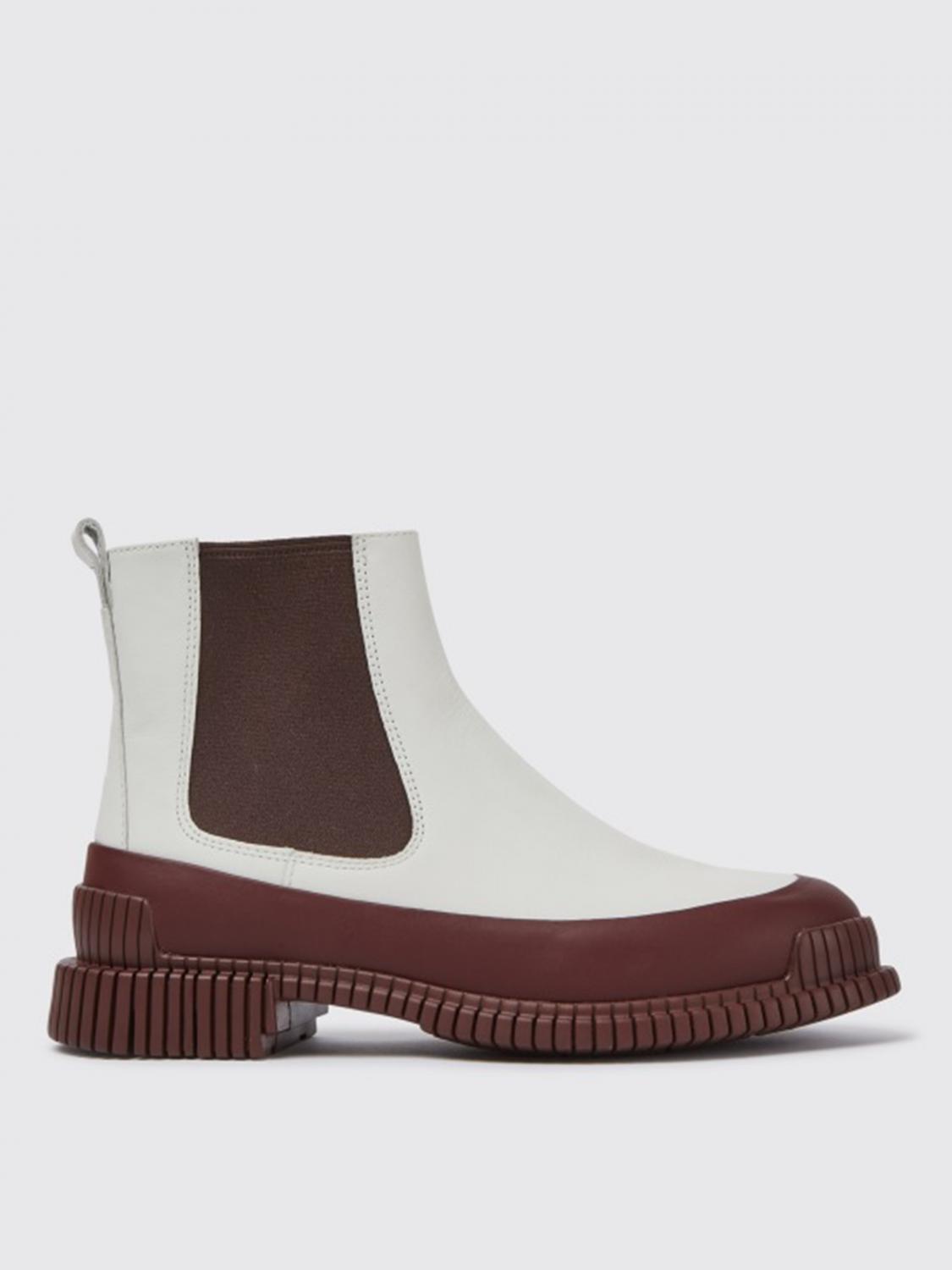 CAMPER: Pix ankle boots in calfskin - Multicolor | Camper