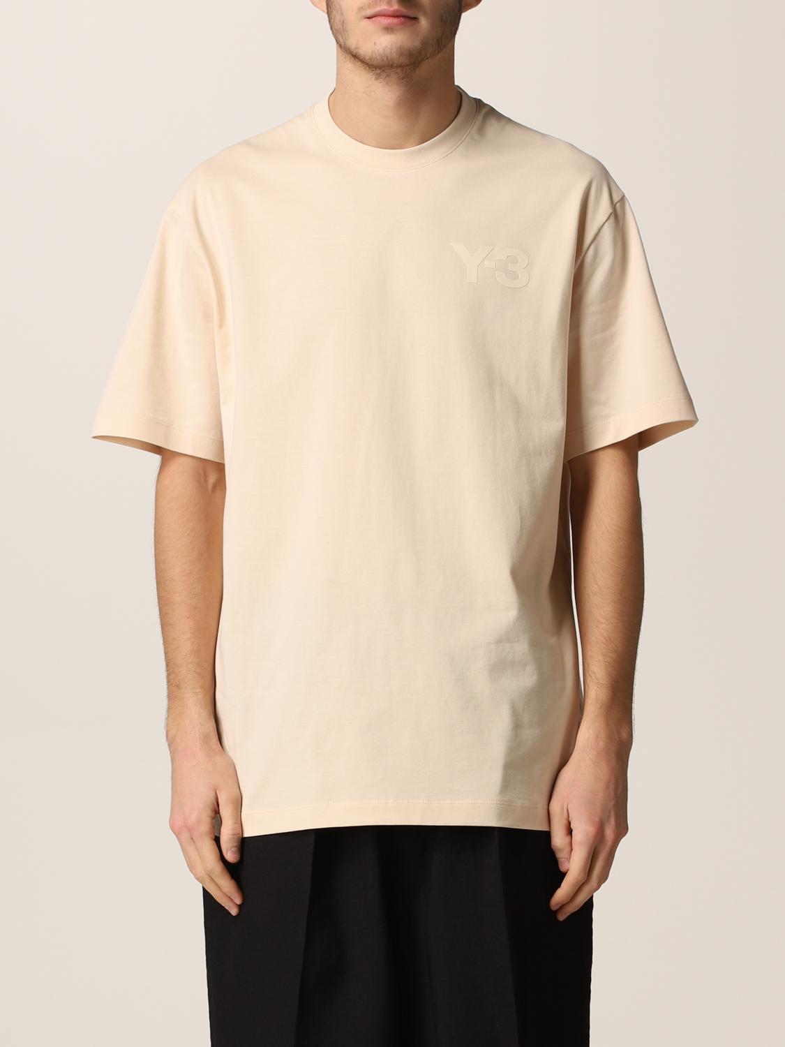 Y-3: Basic Classic Chest Logo T-shirt Pink Y-3 t-shirt HG6231