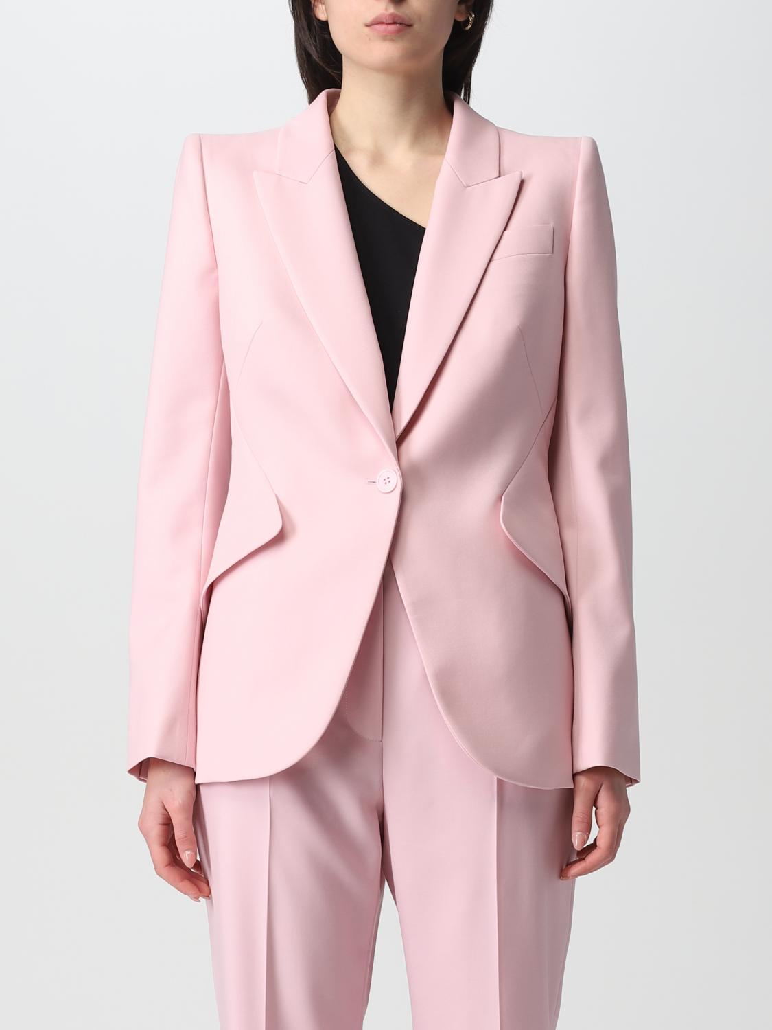 ALEXANDER MCQUEEN: women jacket - Pink | Alexander McQueen
