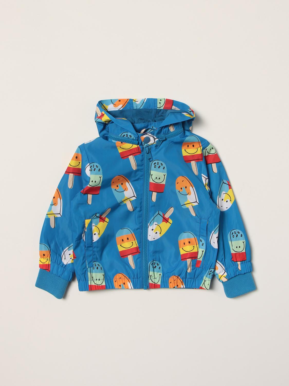 STELLA MCCARTNEY: zip-up jacket with all-over ice cream