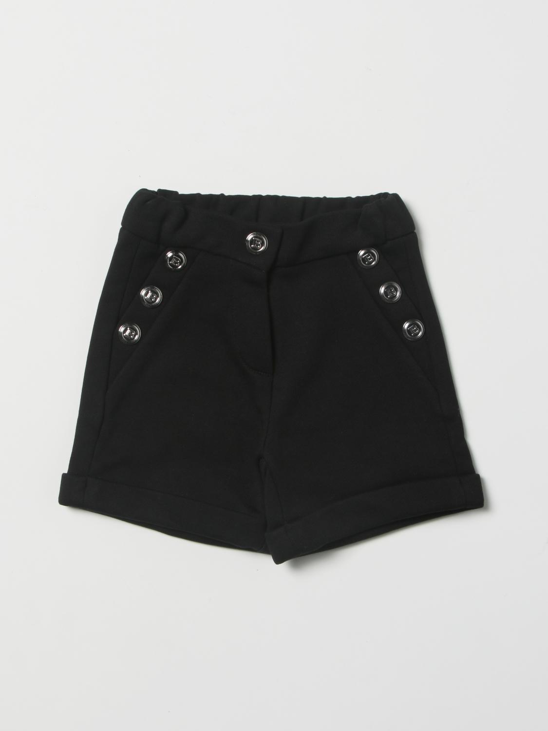 BALMAIN SHORT: Shorts enfant Balmain, Noir - Img 1