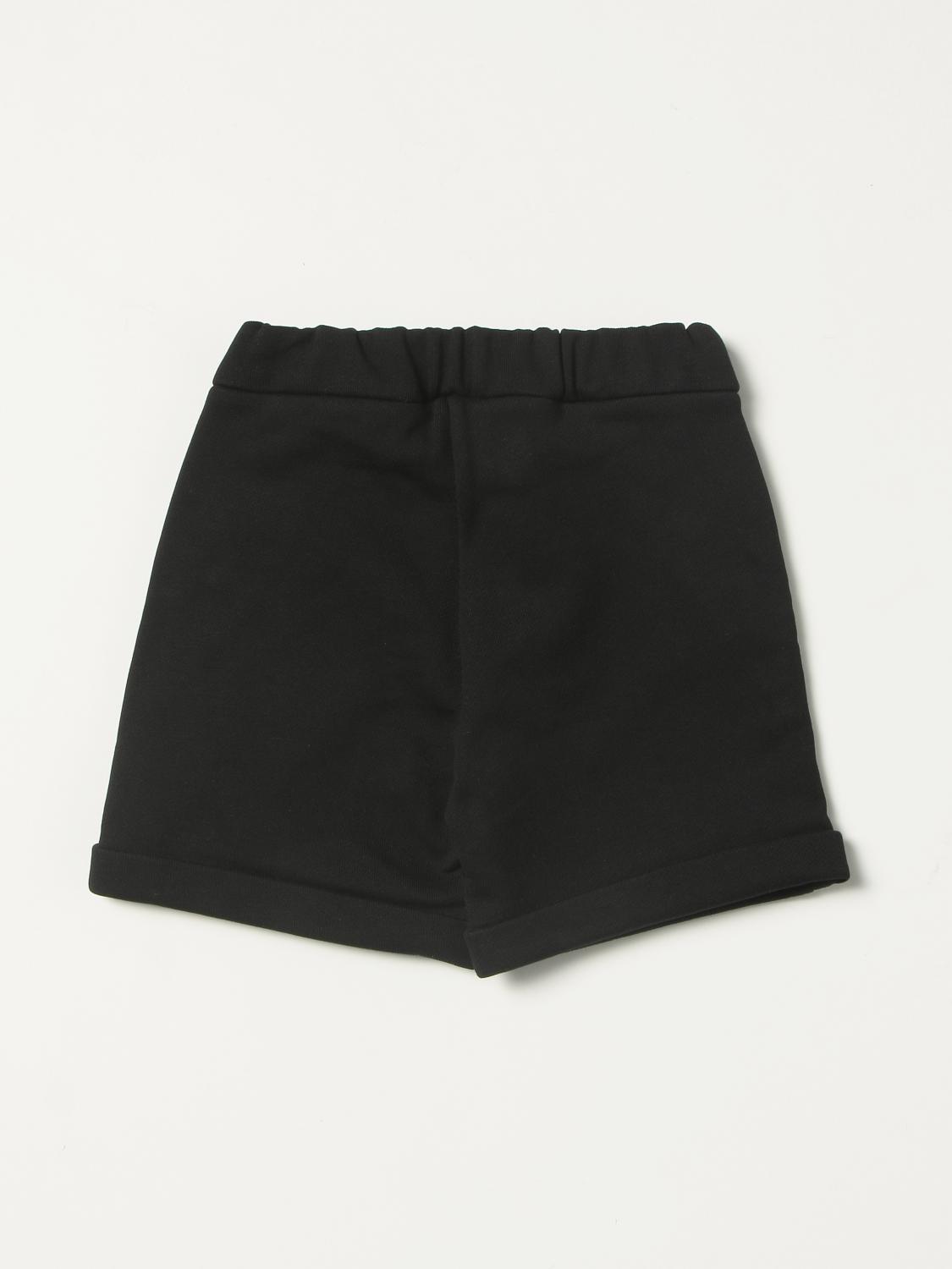 BALMAIN PANTALONES CORTOS: Pantalones cortos niños Balmain, Negro 1 - Img 2