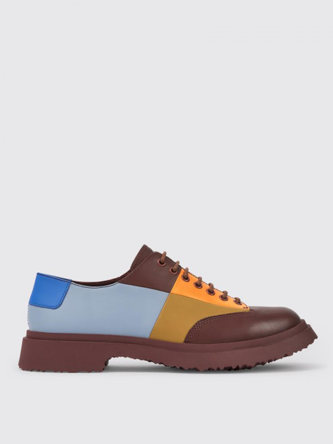 Leather Shoes Camper Twins Multicolor CAMPER: Twins Lace-up Shoes
