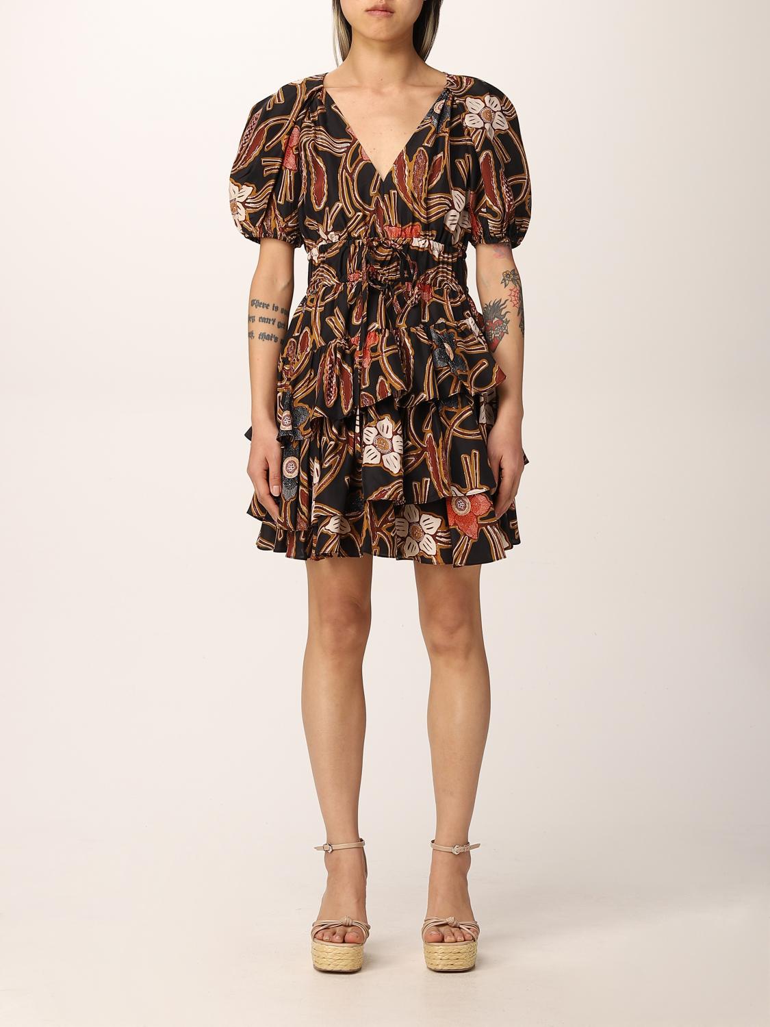 ULLA JOHNSON KLEID: Ulla Johnson Damen Kleid, Bunt - Img 1