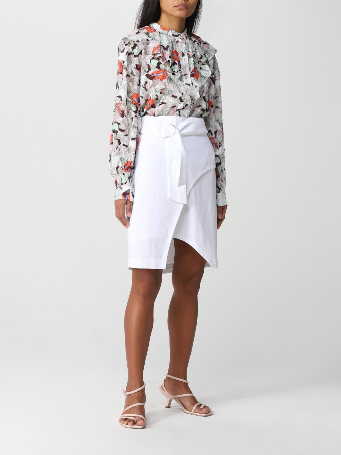 IRO SKIRT: Skirt women Iro, White - Img 2