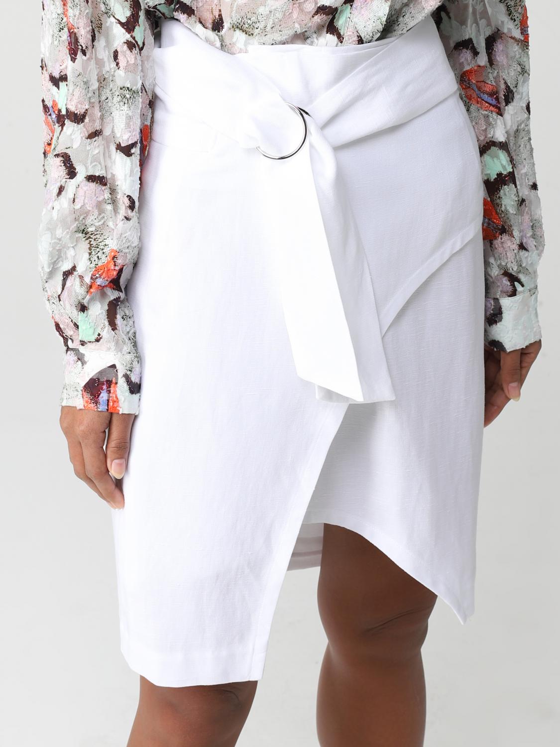 IRO SKIRT: Skirt women Iro, White - Img 4