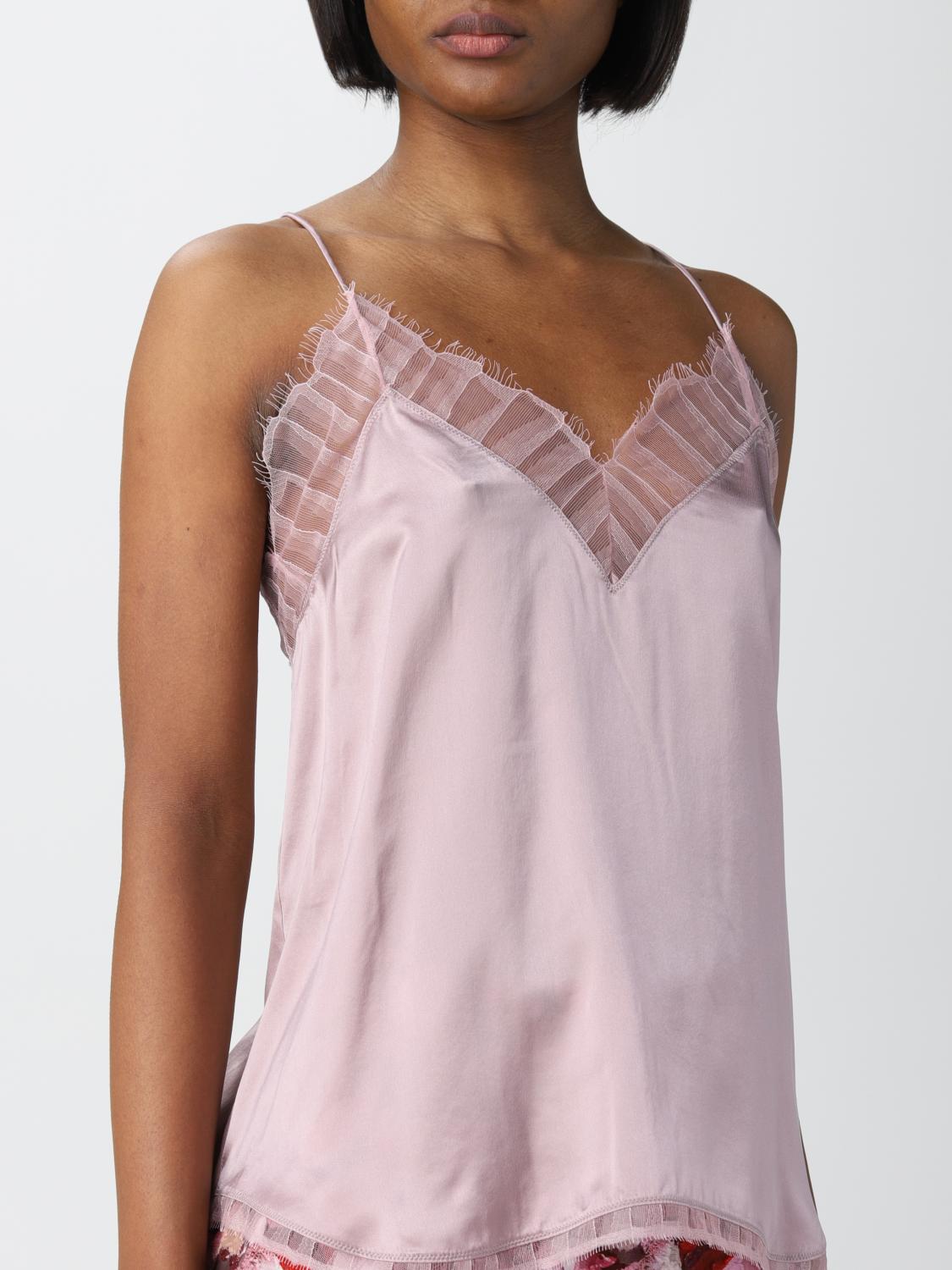 IRO TOP: Top femme Iro, Rose - Img 4