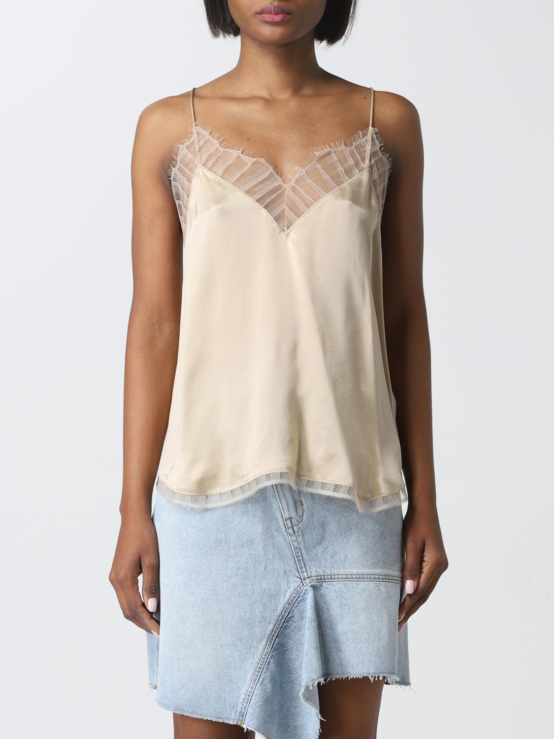 IRO TOP: Top e bluse donna Iro, Beige - Img 1