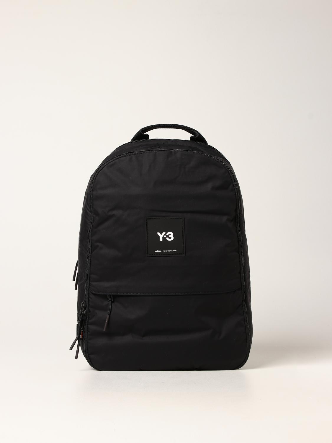 Y-3: Backpack men - Black | Y-3 backpack HD3336 online at