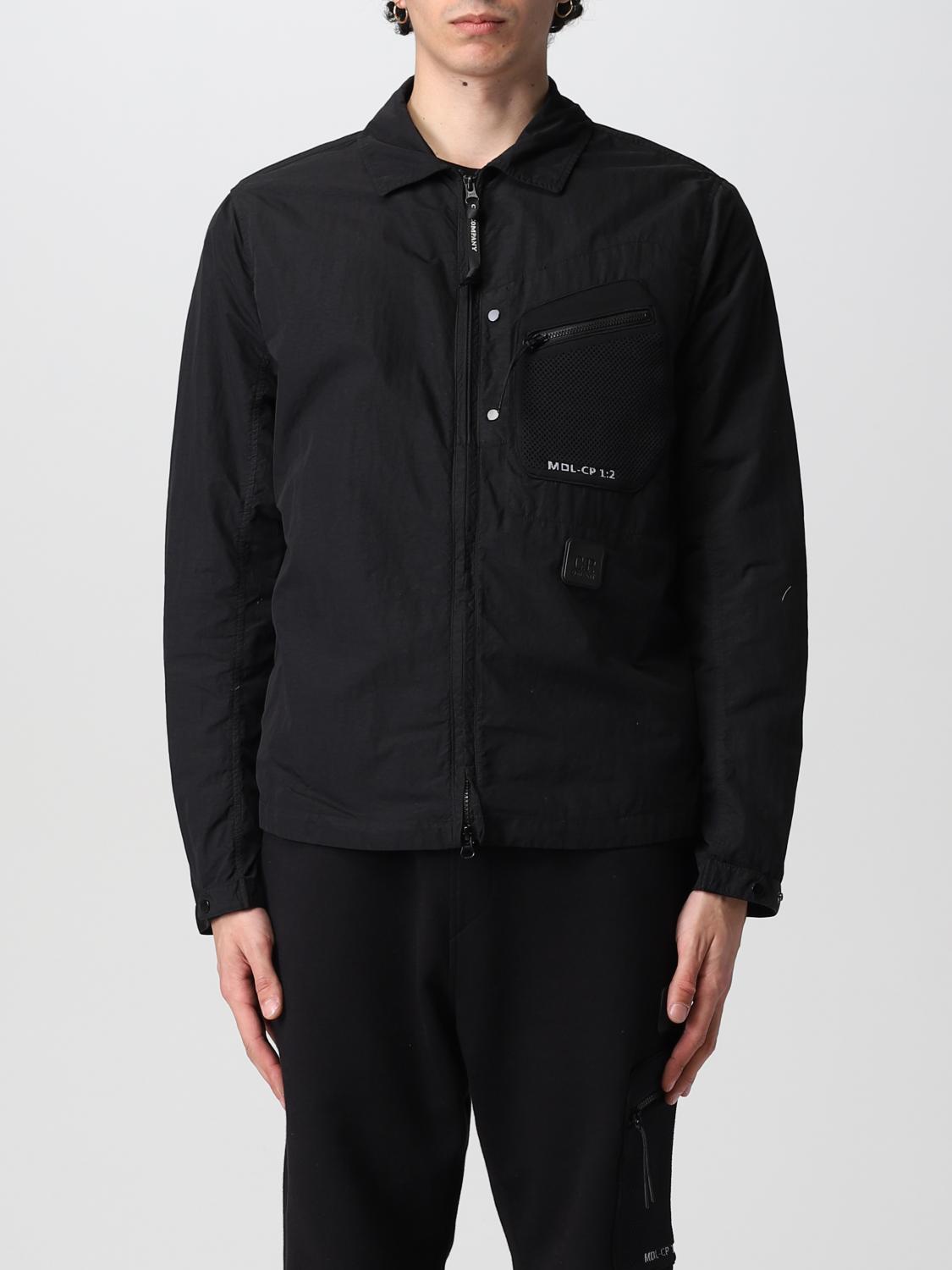 C.P. Company nylon shirt jacket 黒 Sサイズ FLAT NYLON SHIRT JACKET BLACK - C.P. COMPANY(シーピー