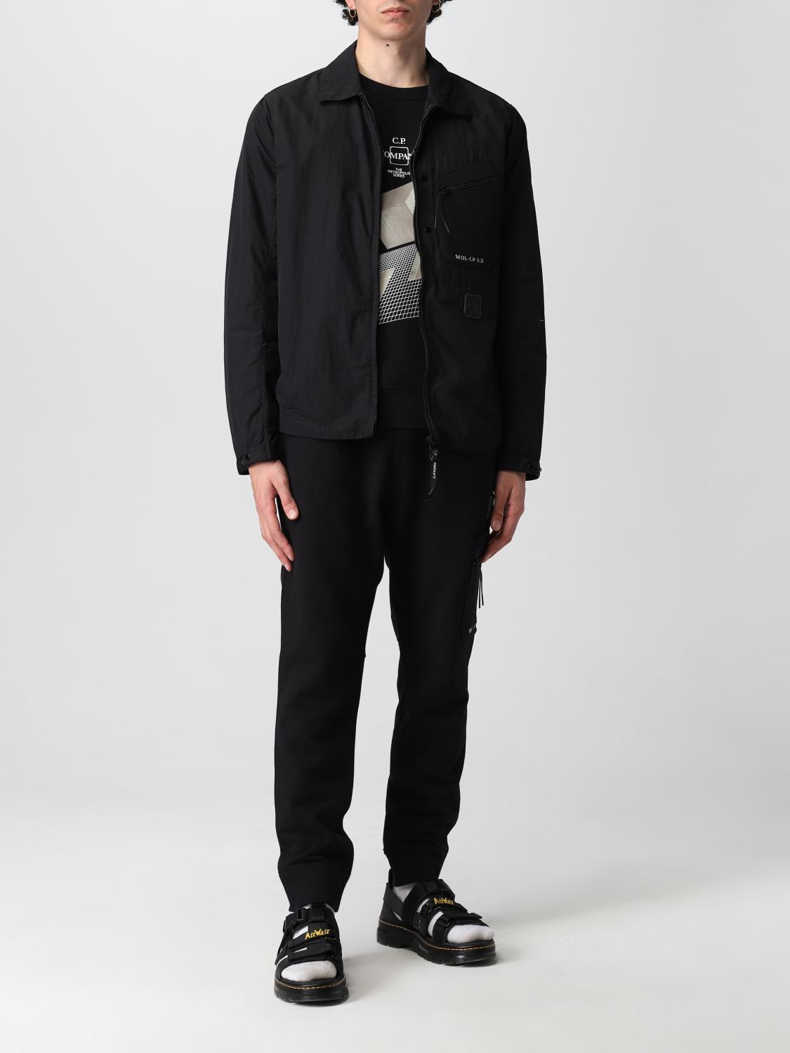 C.P. COMPANY: Shirt men - Black | C.P. Company jacket