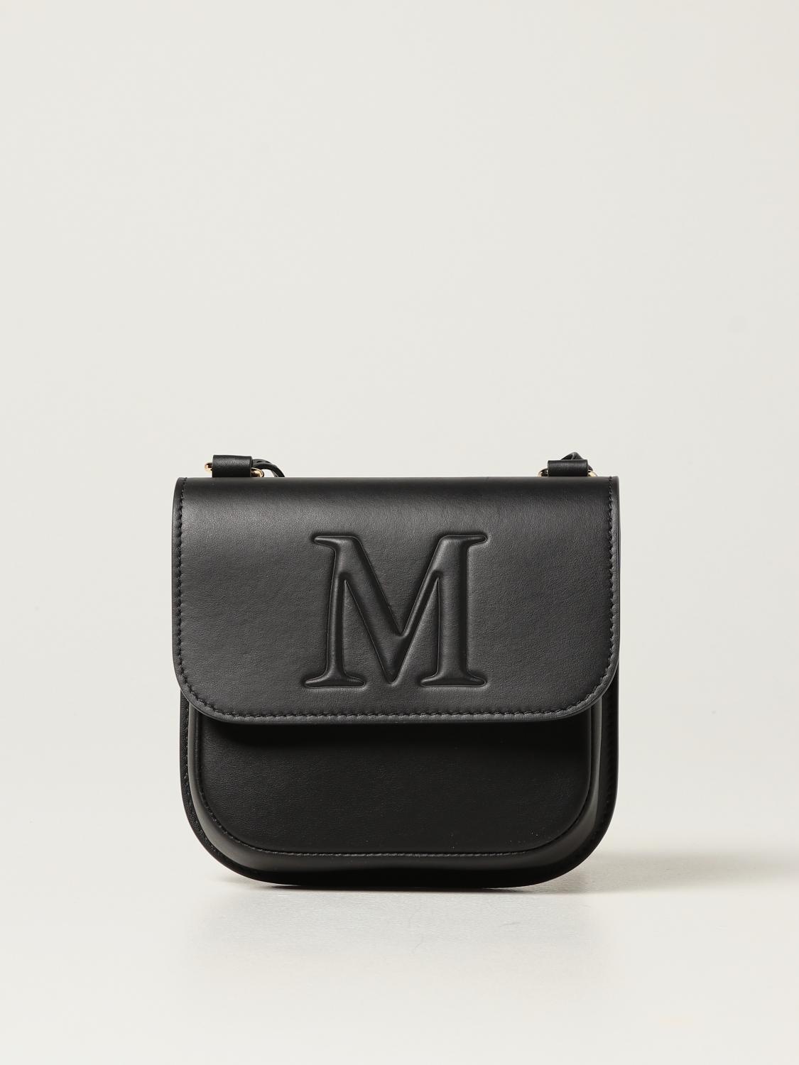 MAX MARA: Mym leather bag Black Max Mara mini bag 45111126600