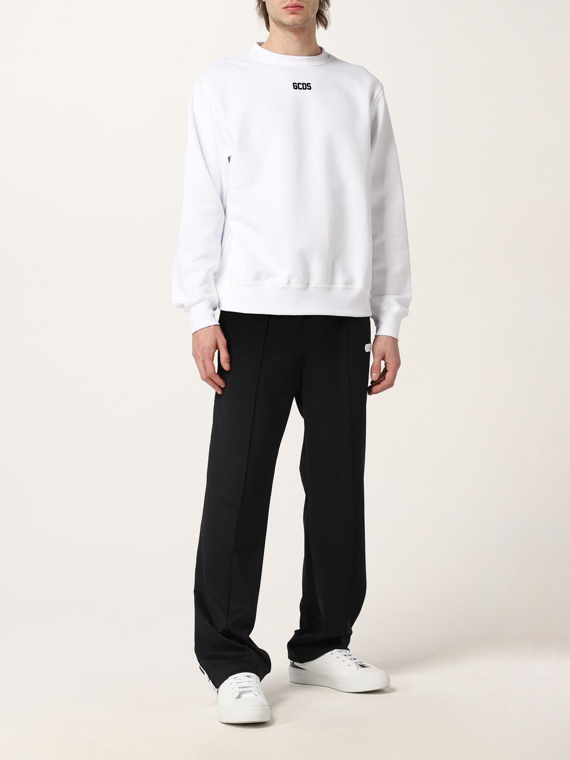 GCDS SUDADERA: Sudadera hombre GCDS, Blanco - Img 2