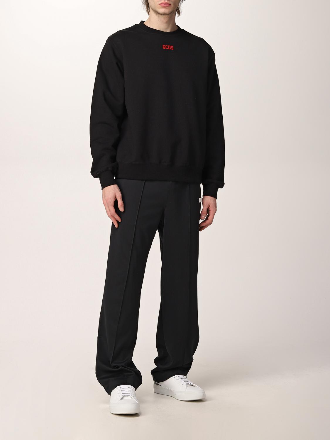 GCDS SWEATSHIRT: GCDS Herren Sweatshirt, Schwarz - Img 2