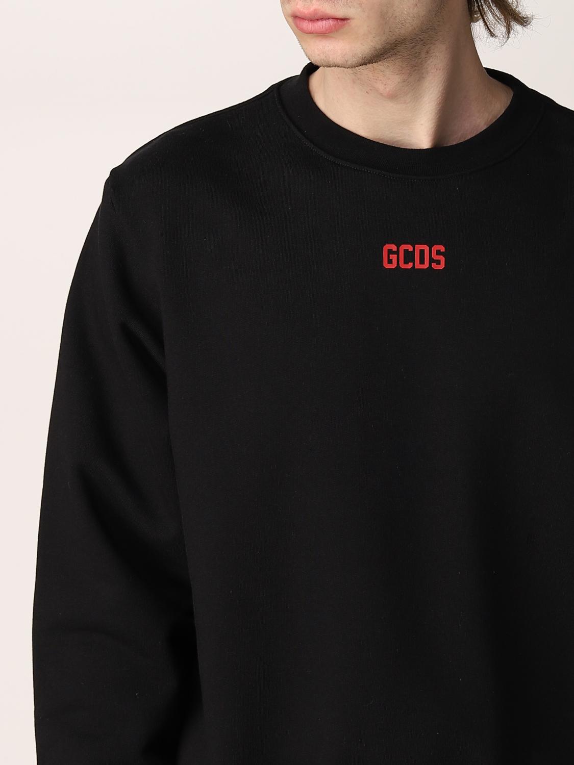 GCDS SWEATSHIRT: GCDS Herren Sweatshirt, Schwarz - Img 4