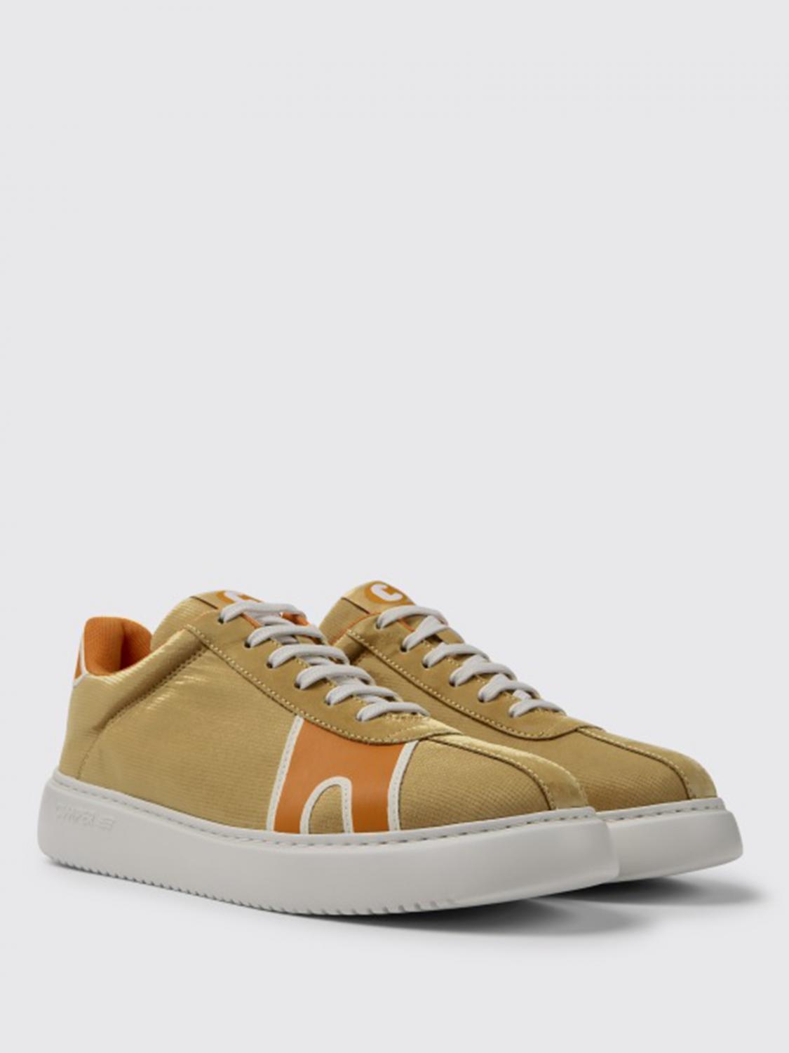 CAMPER SNEAKERS: Sneakers Runner K21 Camper in PET riciclato e pelle di vitello, Marrone - Img 2