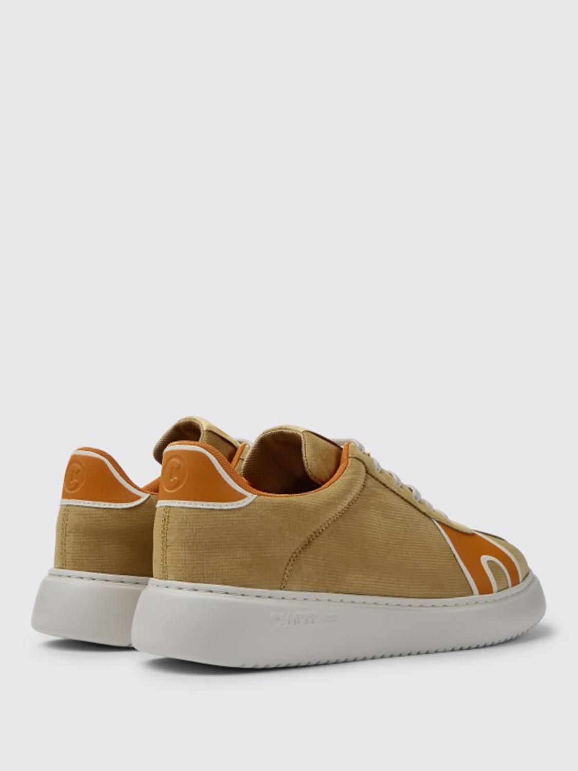 CAMPER SNEAKERS: Sneakers Runner K21 Camper in PET riciclato e pelle di vitello, Marrone - Img 4