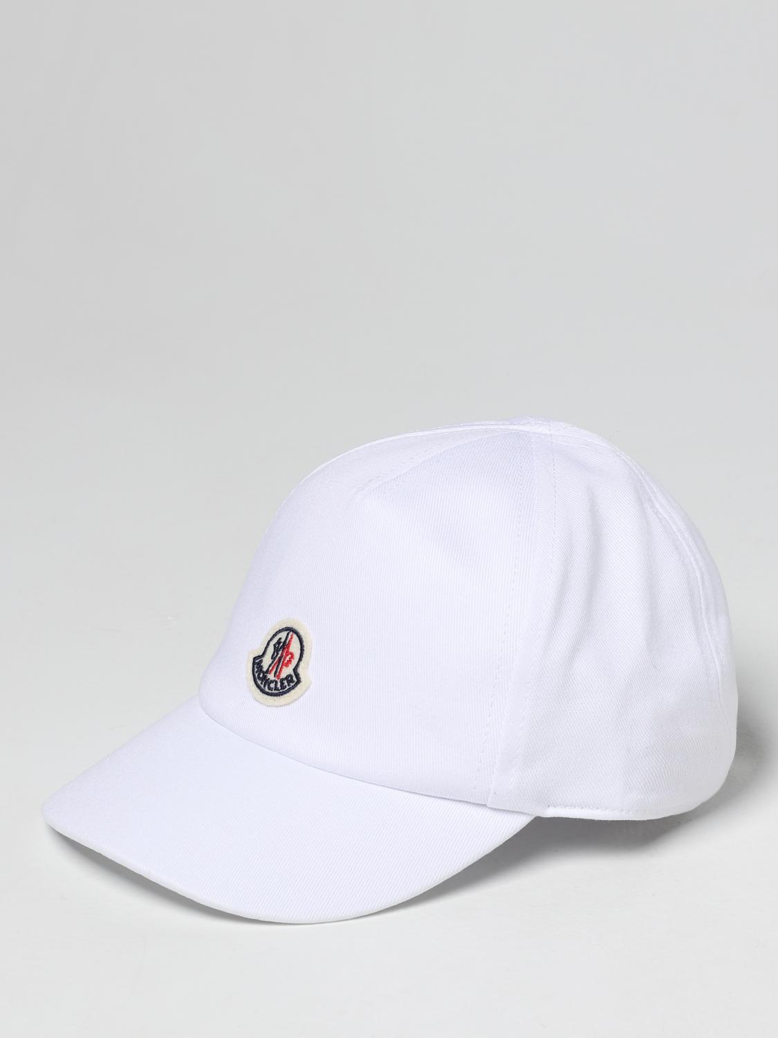MONCLER GORRO: Gorro niños Moncler, Blanco - Img 1