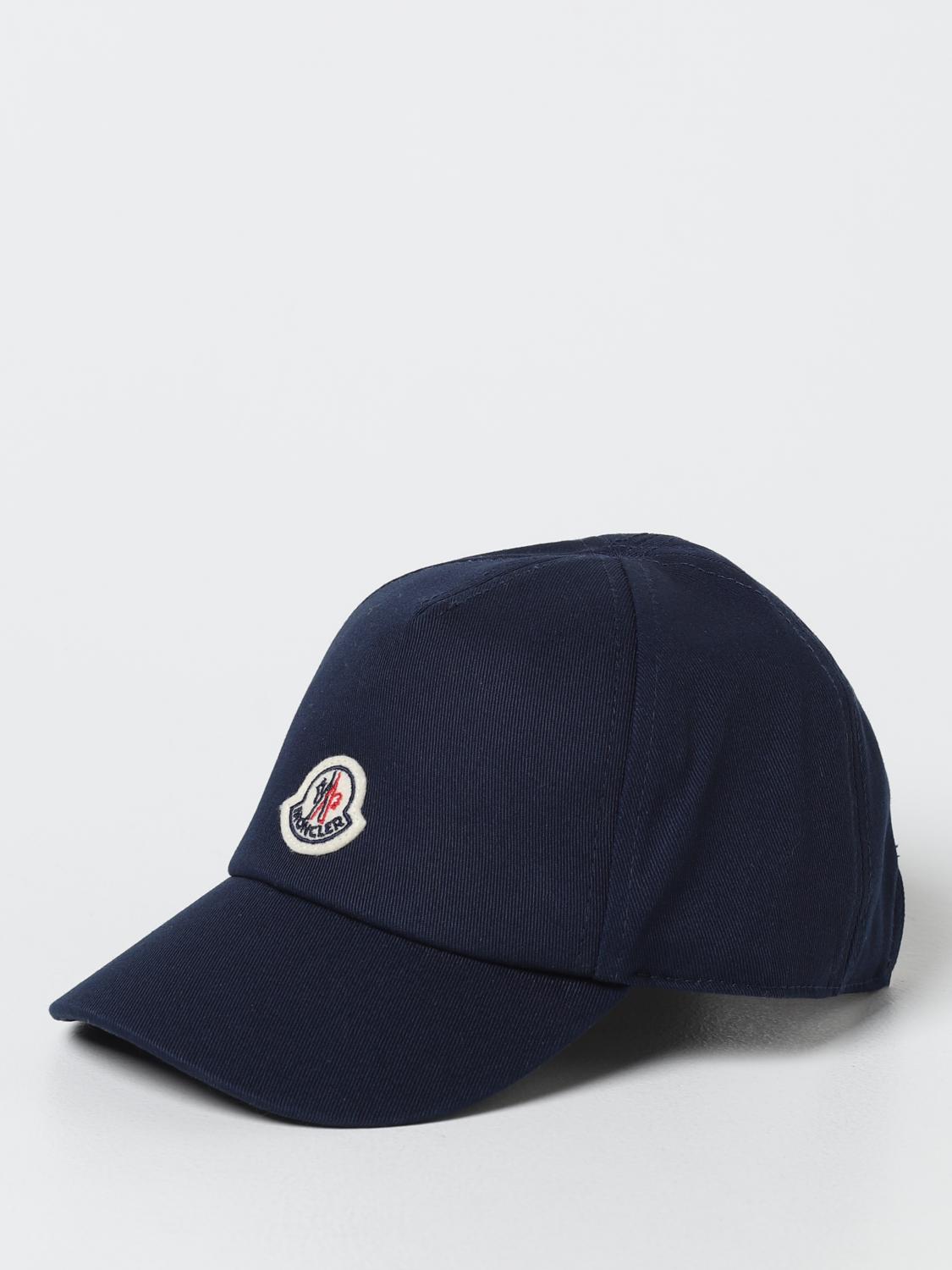 MONCLER GORRO: Gorro niños Moncler, Azul Oscuro - Img 1