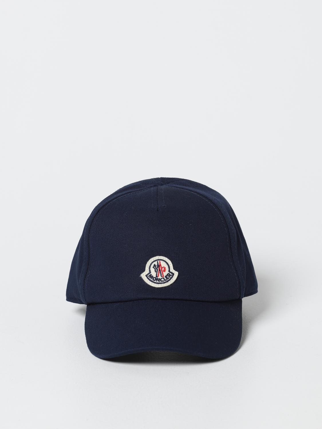 MONCLER GORRO: Gorro niños Moncler, Azul Oscuro - Img 2
