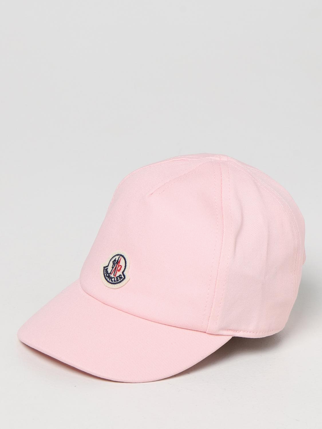 MONCLER GORRO: Gorro niños Moncler, Rosa - Img 1