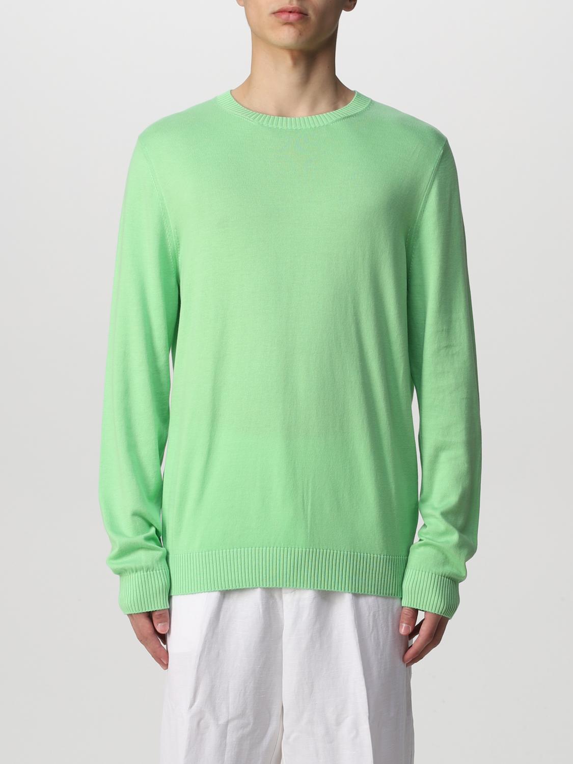 MALO: basic cotton sweater - Kiwi | Malo sweatshirt MALO: basic cotton sweater - Kiwi | Malo sweatshirt