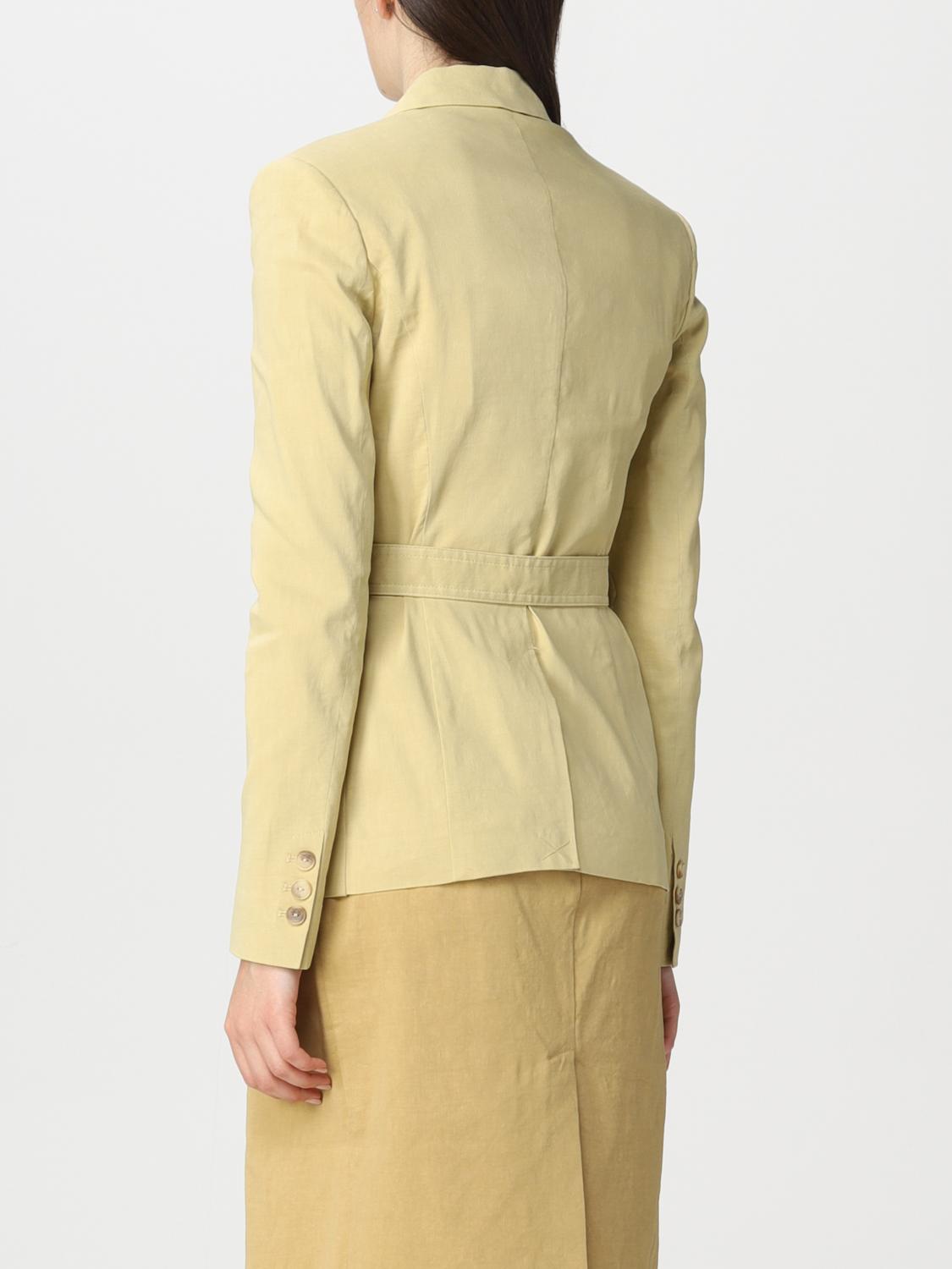 PINKO AMERICANA: Chaqueta mujer Pinko, Amarillo - Img 2