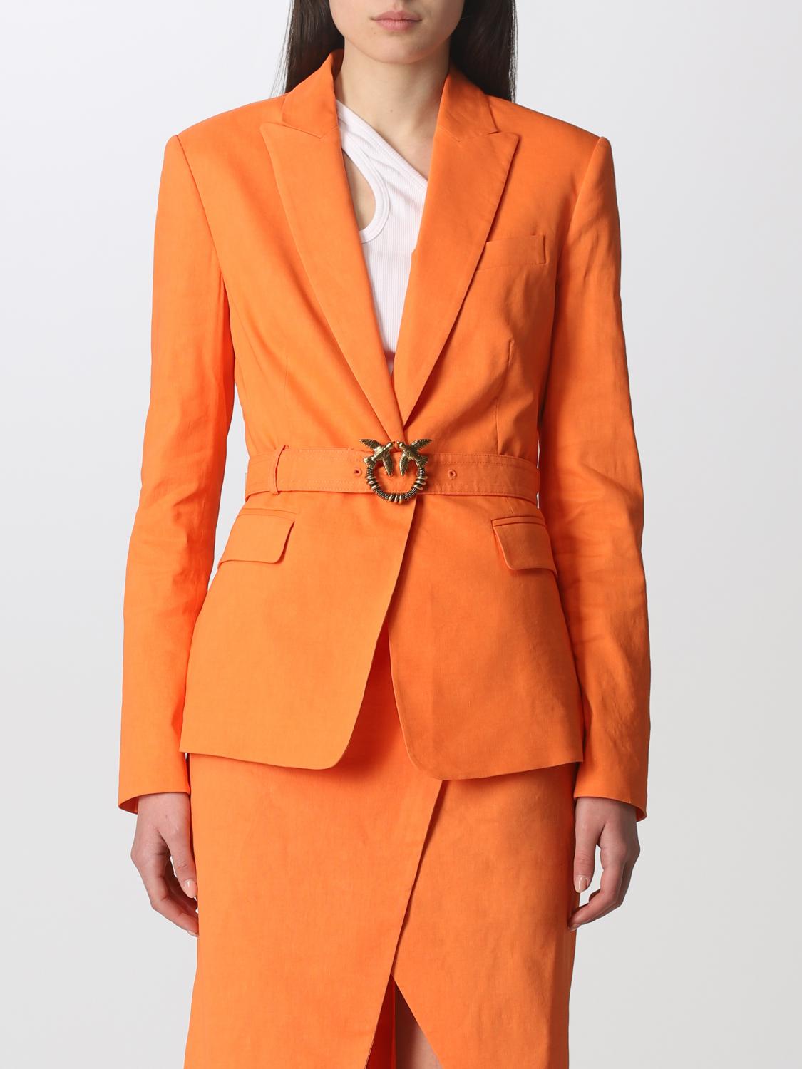 PINKO BLAZER: Jacket women Pinko, Orange - Img 1