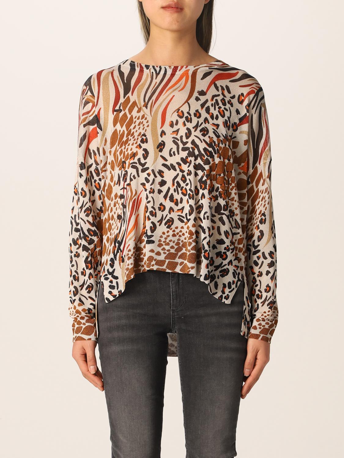 Cardigan LIU JO Beige - Taille 46, Laine Mixte, Made In Italy, Neuf Sans étiquettes