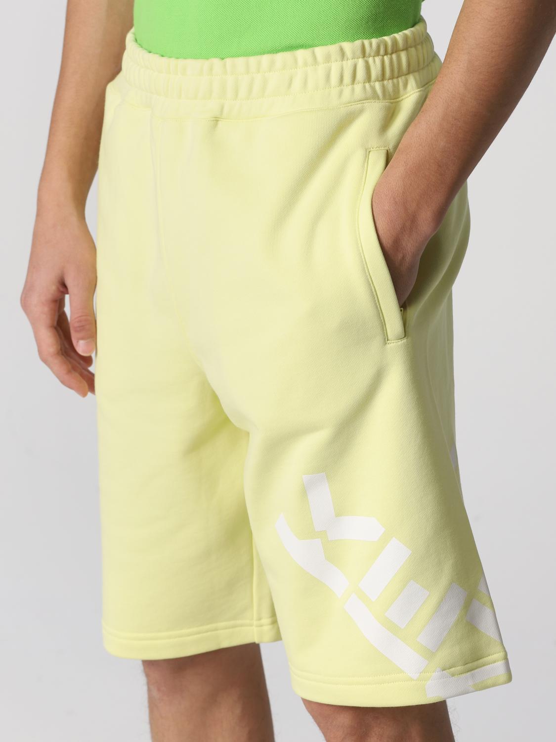 KENZO SHORTS: Kenzo Herren Shorts, Weiß - Img 4