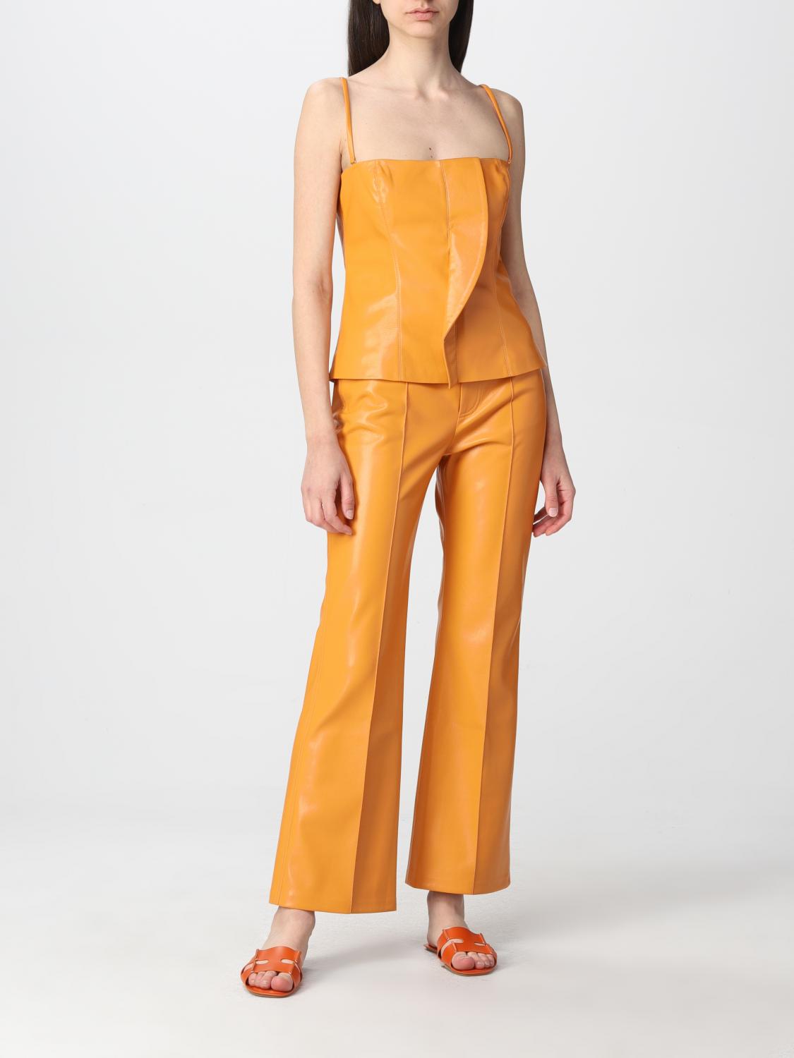 パンツ nanushka RSPA01617 ORANGE Trousers NANUSHKA: Pants women - Orange | Nanushka pants