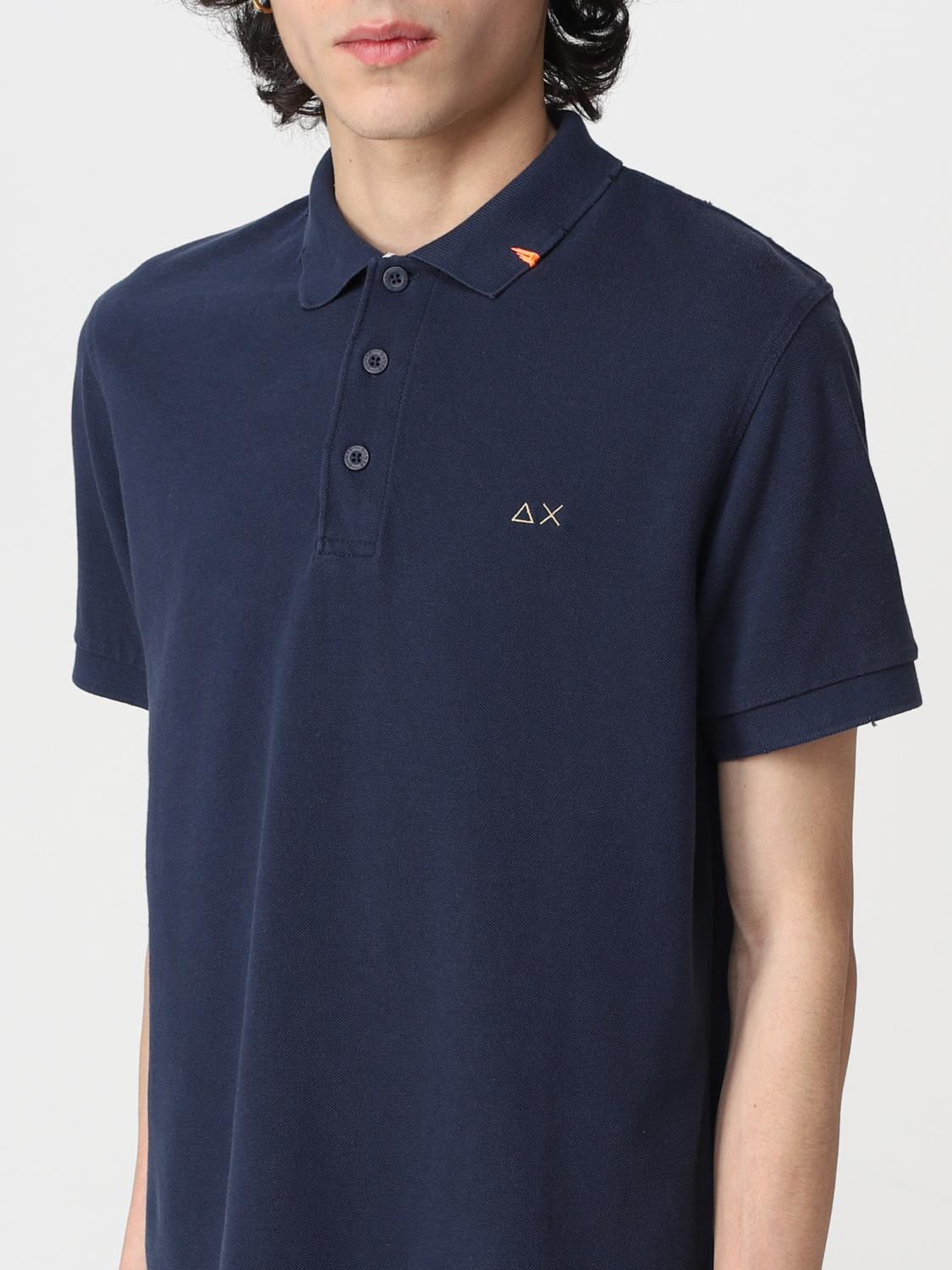SUN68 POLO: Polo hombre Sun 68, Azul Oscuro - Img 3