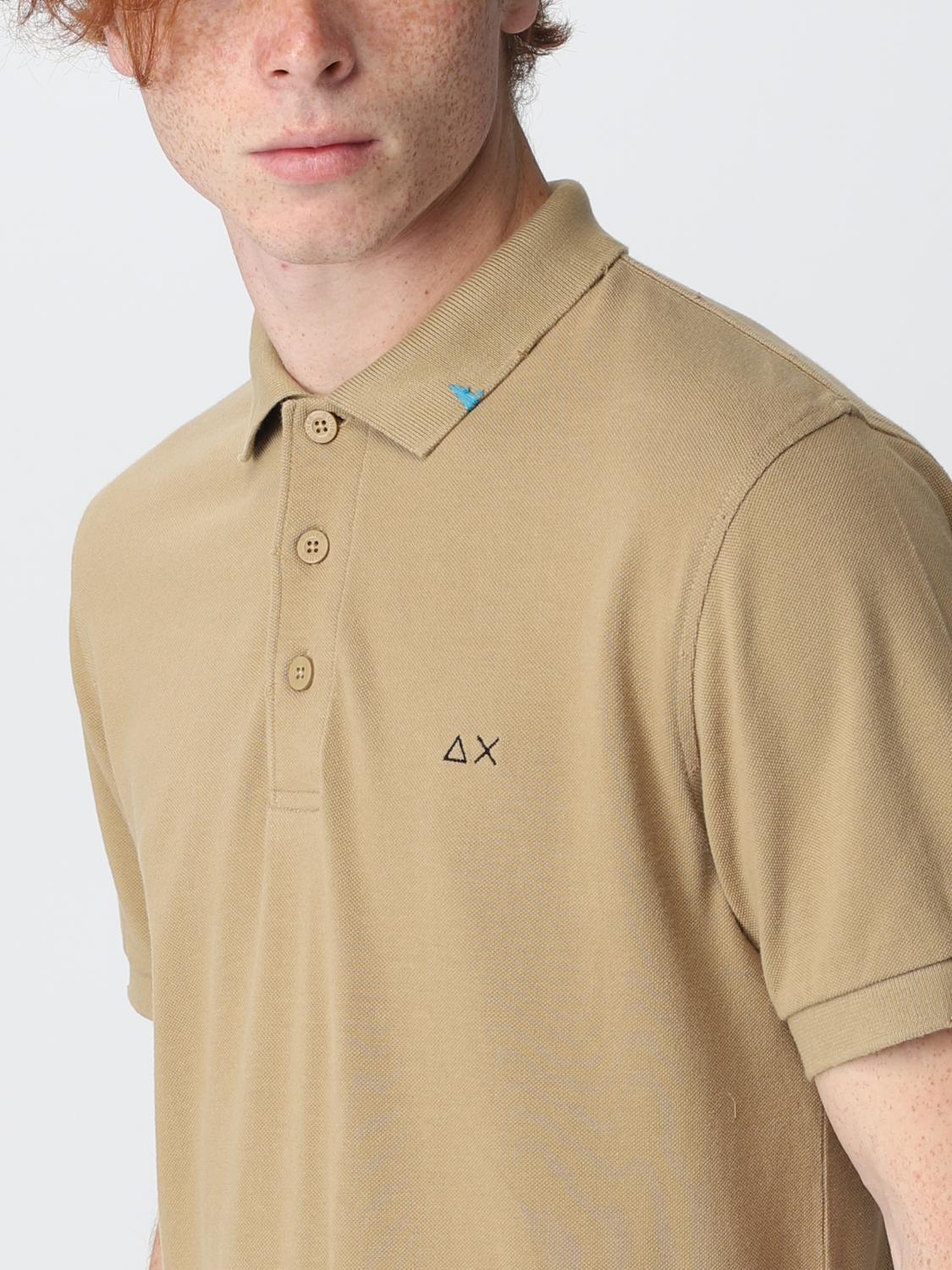 SUN68 POLO: Sun 68 Herren Polo, Camel - Img 3