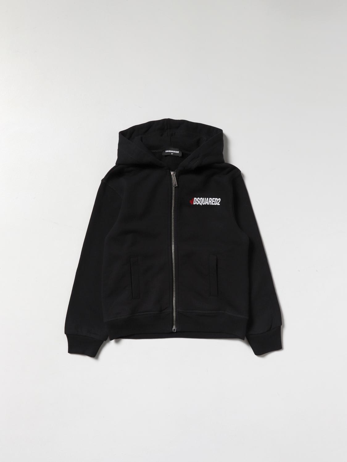 DSQUARED2 JERSEY: Jersey niños Dsquared2 Junior, Negro - Img 1