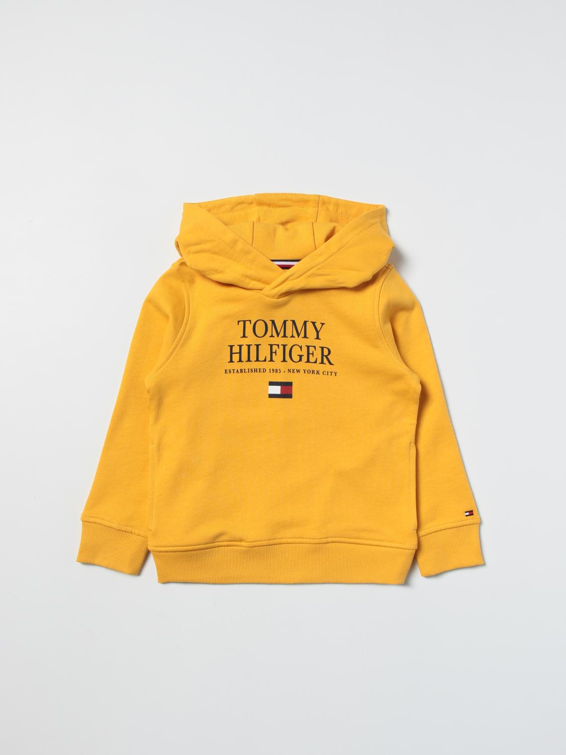 TOMMY HILFIGER: Sweater kids Yellow Tommy Hilfiger sweater