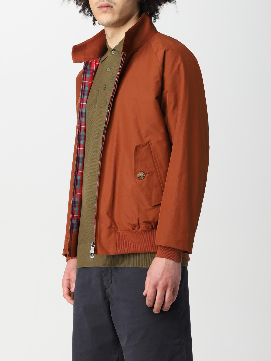 BARACUTA GIACCA: Giubbotto Baracuta in tessuto tecnico , Miele - Img 3