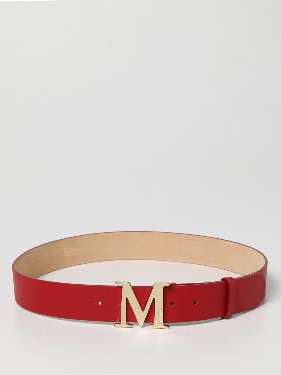 MAX MARA GÜRTEL: Max Mara Damen Gürtel, Rot - Img 1
