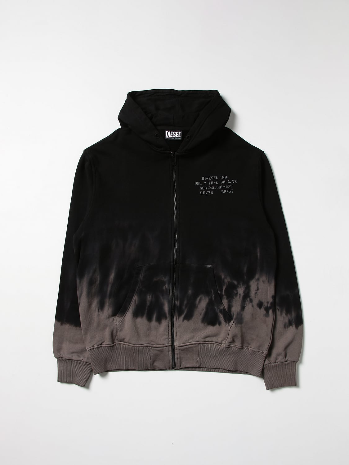 DIESEL SWEATER: Sweater kids Diesel, Black - Img 1