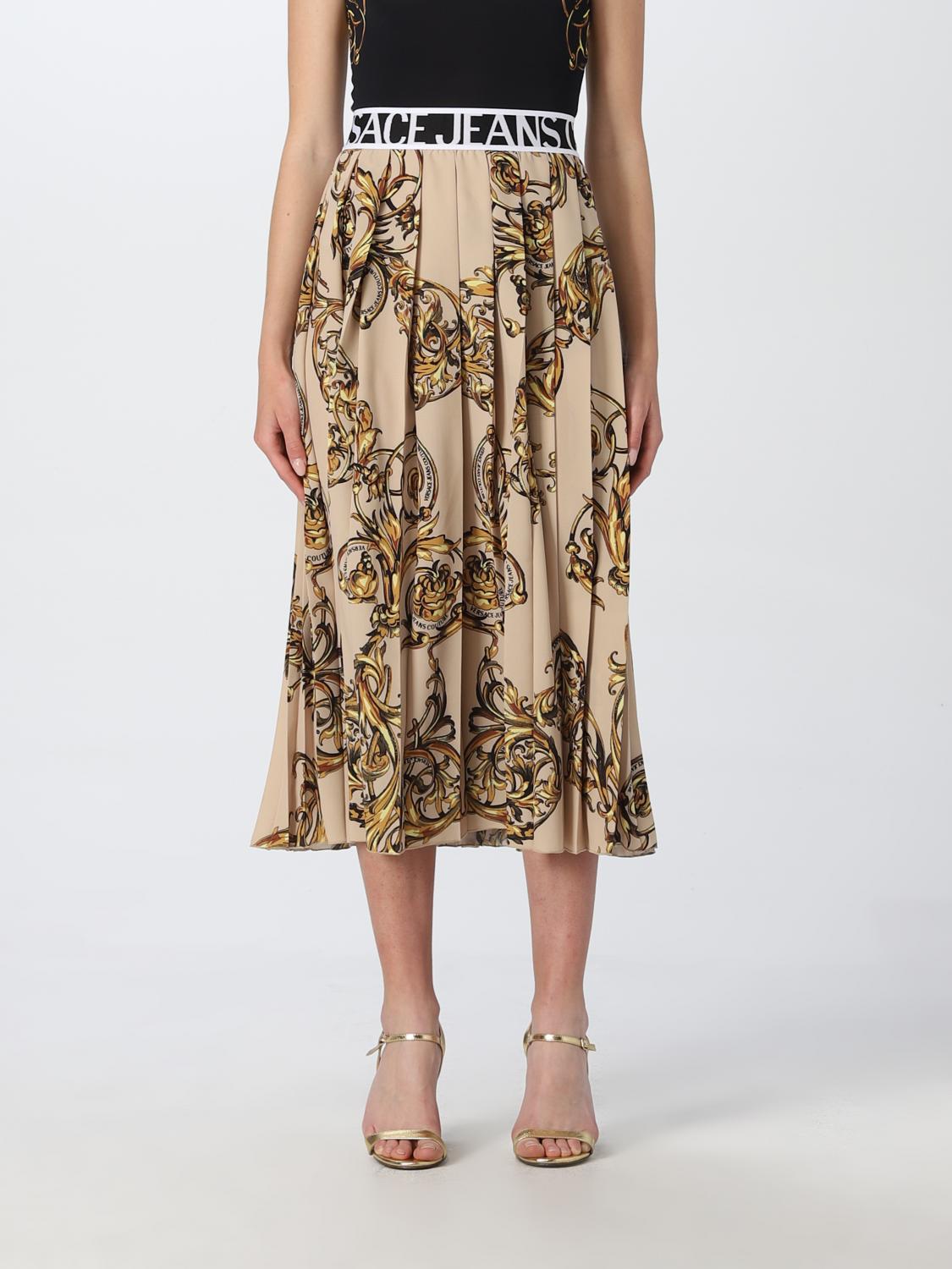 VERSACE JEANS COUTURE FALDA: Falda mujer Versace Jeans Couture, Beige - Img 1
