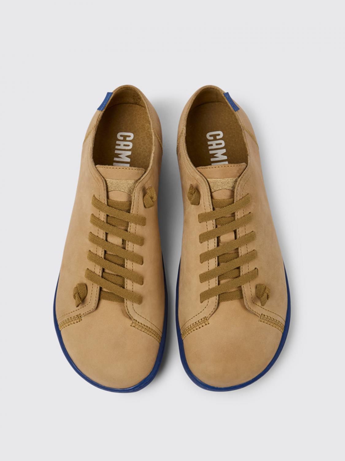 CAMPER SCARPE STRINGATE: Scarpa Peu Camper in nabuk, Marrone - Img 3