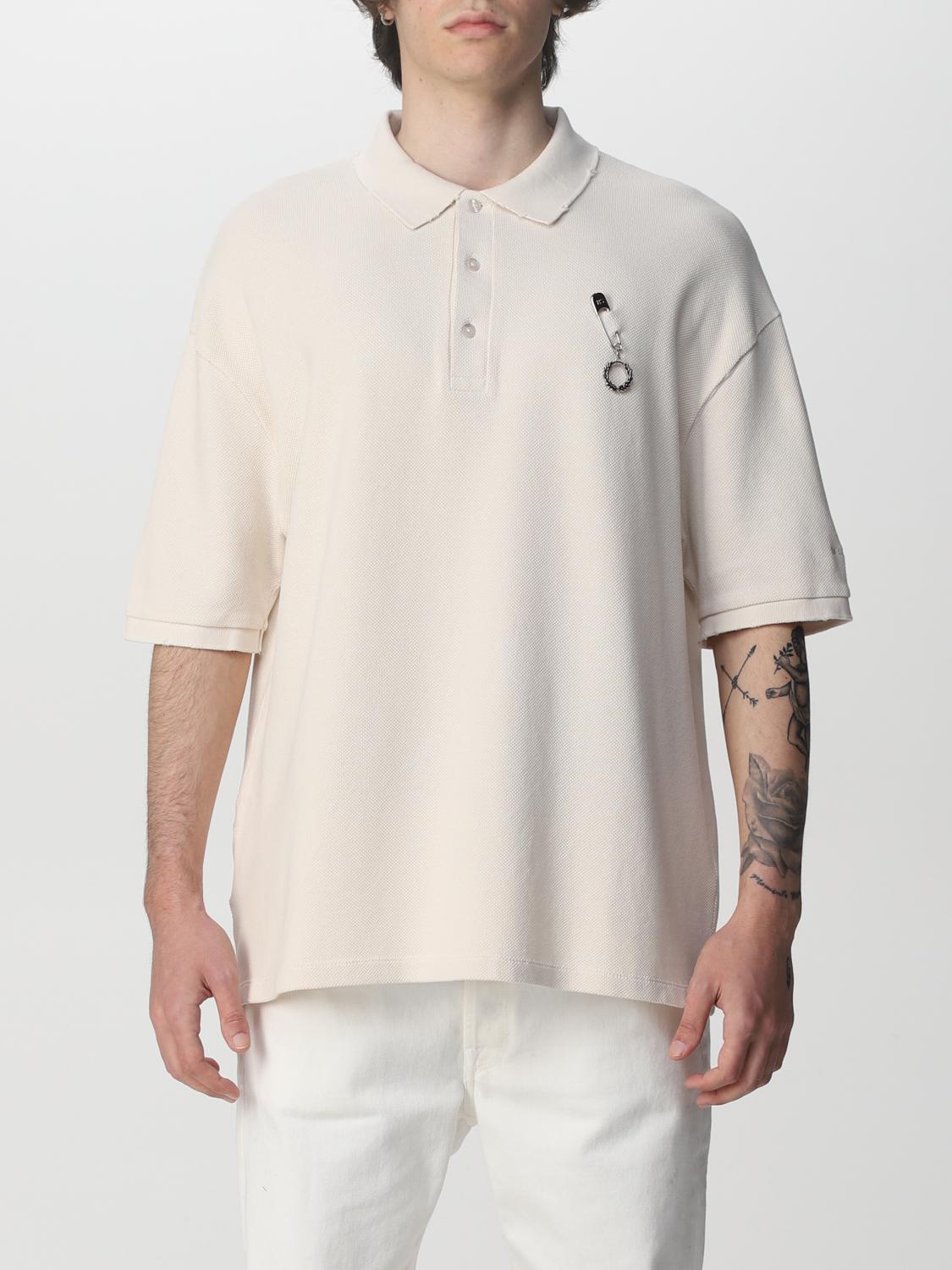 FRED PERRY BY RAF SIMONS: Polo shirt men - White | Fred